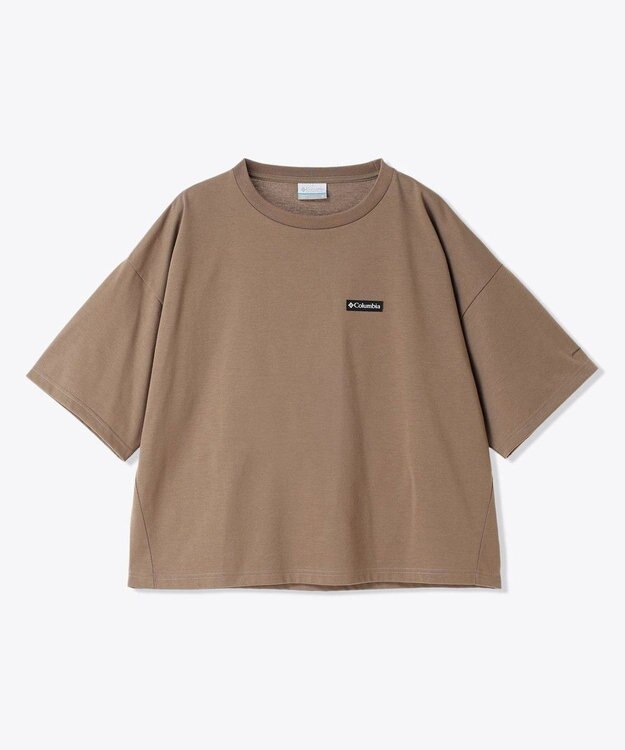 Columbia Columbia/ ウィメンズマーサーストリートショートスリーブクロップドTシャツ /コロンビア Flax
