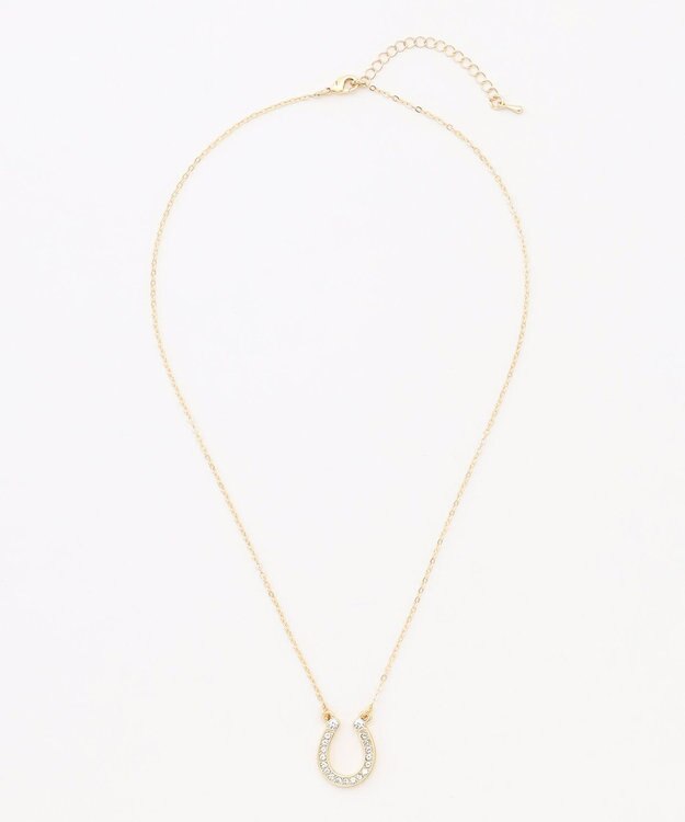 組曲 【2026年干支/開運コレクション】ホースシュープチ ネックレス ゴールド系