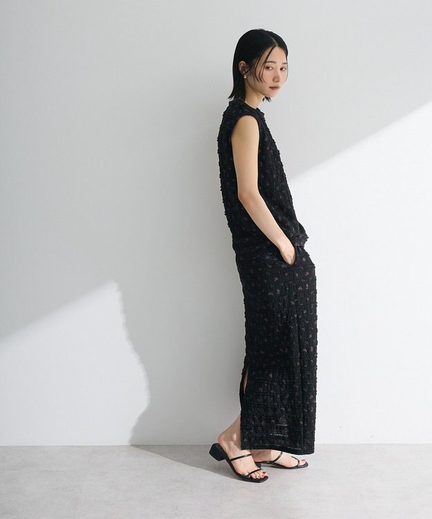 Green Parks ・ＳＵＧＡＲ　ＳＰＯＯＮ　コバナレースフリルナロースカー Black