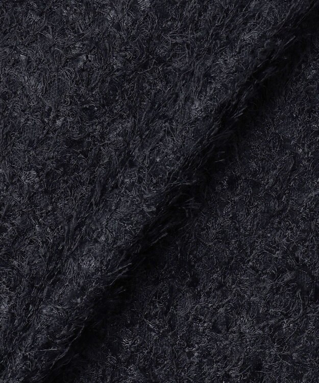 UNFILO L エアリーヤーン Iラインスカート ネイビー