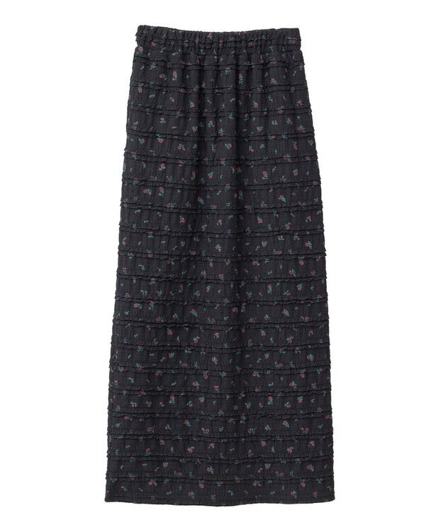 Green Parks ・ＳＵＧＡＲ　ＳＰＯＯＮ　コバナレースフリルナロースカー Black