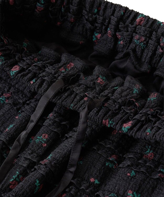 Green Parks ・ＳＵＧＡＲ　ＳＰＯＯＮ　コバナレースフリルナロースカー Black