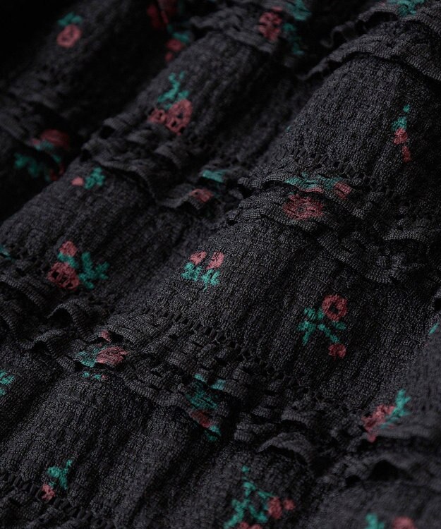 Green Parks ・ＳＵＧＡＲ　ＳＰＯＯＮ　コバナレースフリルナロースカー Black