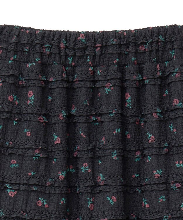 Green Parks ・ＳＵＧＡＲ　ＳＰＯＯＮ　コバナレースフリルナロースカー Black