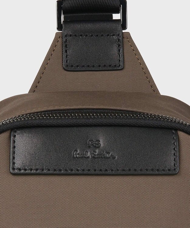 Paul Smith PS Paul Smith ビジネス ナイロン ボディバッグ ベージュ