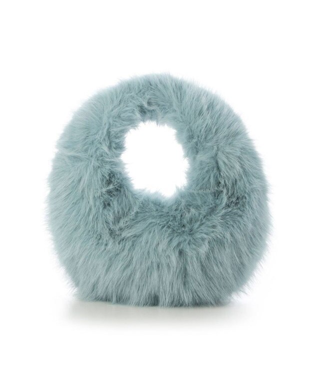 UNBILLION カカトゥ kakatoo / オーバルファーバッグ サックスブルー