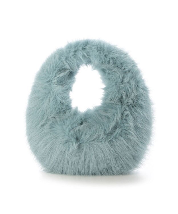 UNBILLION カカトゥ kakatoo / オーバルファーバッグ サックスブルー