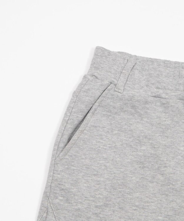 WEGO 【ウエストゴム】バルーンスウェットショーツ 杢グレー