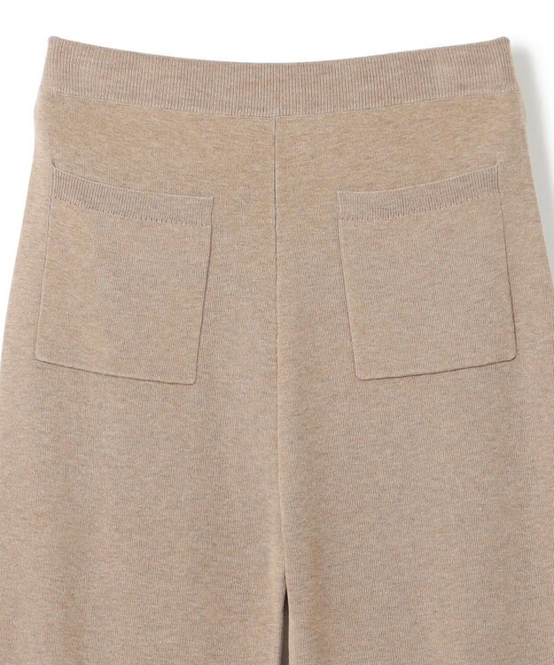 uncrave ハイゲージニット フレアパンツ モカ