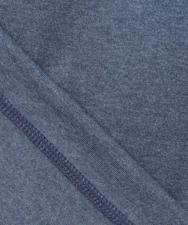 JOSEPH ABBOUD MOUNTAIN 【SPACE】OG綿スクエアドットプリント ポケTシャツ ネイビー系