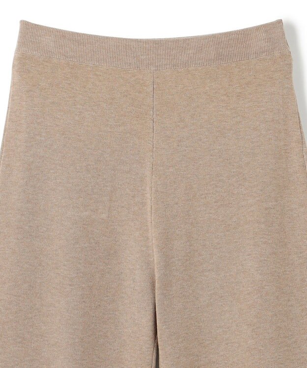 uncrave ハイゲージニット フレアパンツ モカ