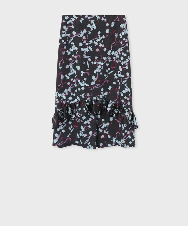 Paul Smith 【オンラインショップ限定】Wetlands Floral スカート ブラック