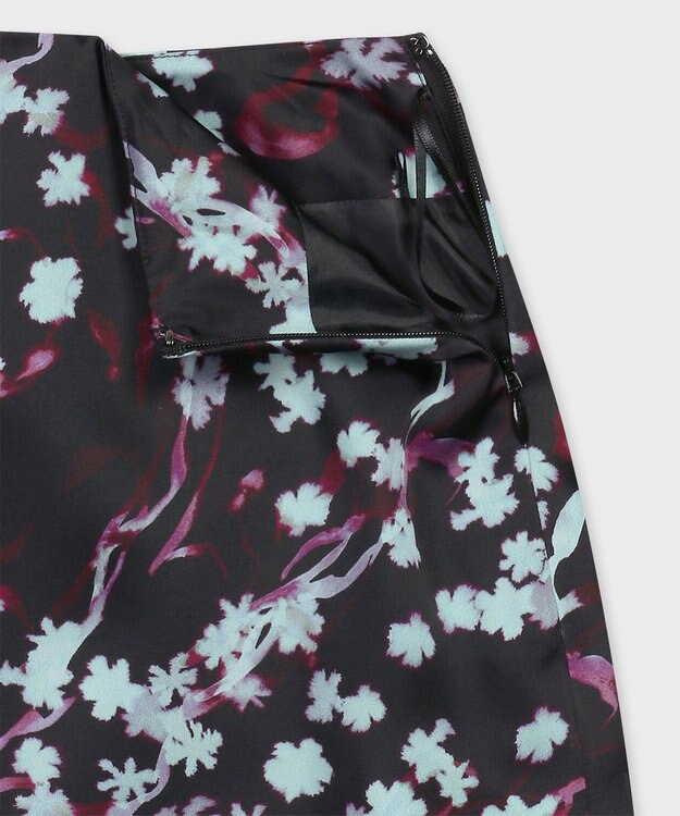 Paul Smith 【オンラインショップ限定】Wetlands Floral スカート ブラック