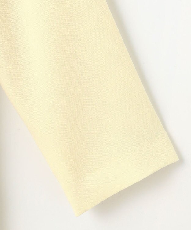 自由区 トロトレンチミドル丈 コート ライトイエロー系