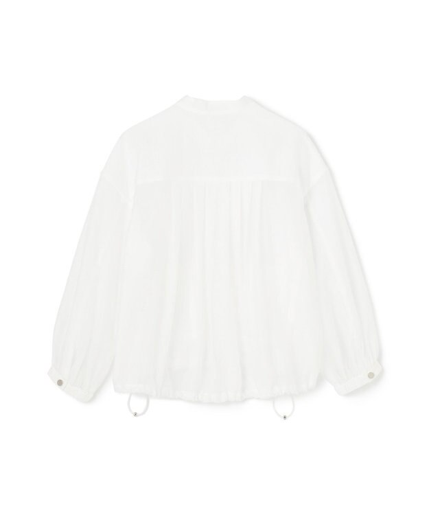 GRACE CONTINENTAL シアードレープブルゾン ホワイト