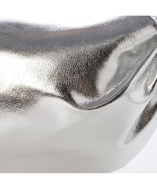 UNBILLION カシュカシュ cachecache / ギョウザ型ミニショルダー シルバー