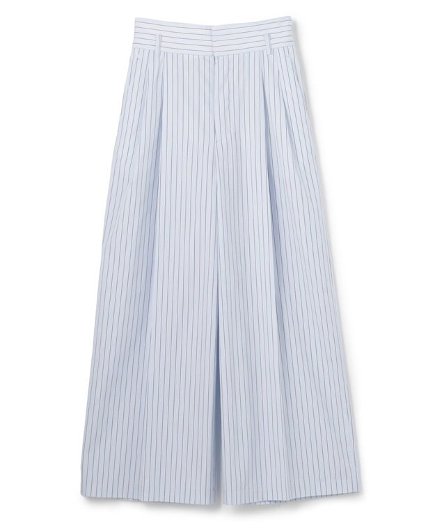 uncrave THOMAS MASON ワイドトラウザー ブルーストライプ