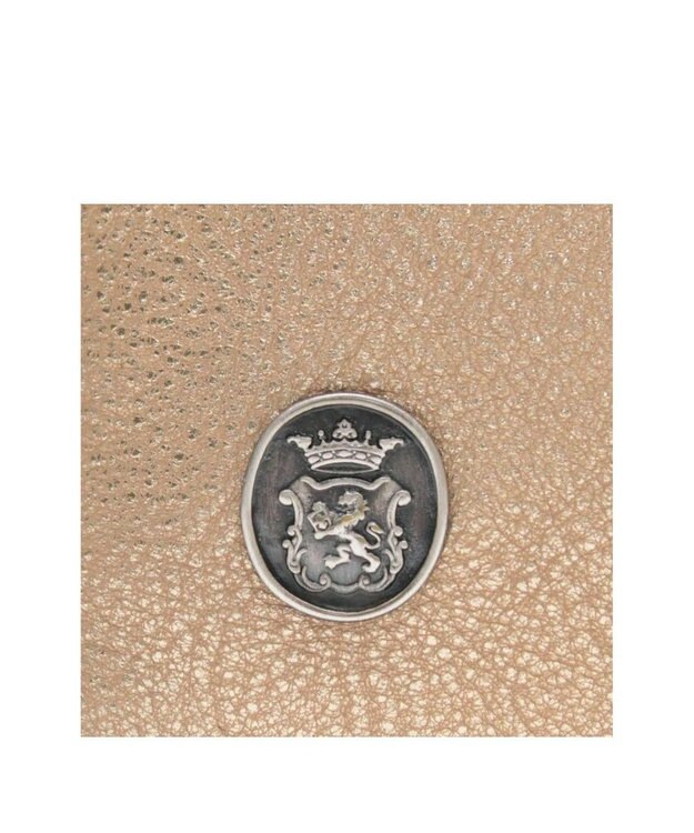 A.D.M.J. 【牛革】メタリックレザー/ドラムボストンＳ CHAMPAGNE