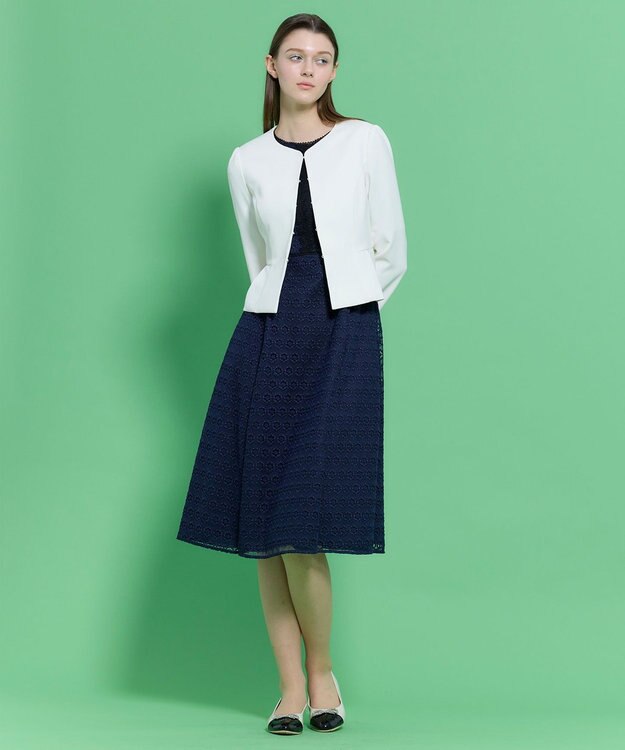 TOCCA CRYSTAL LABYRINTH ドレス ネイビー系