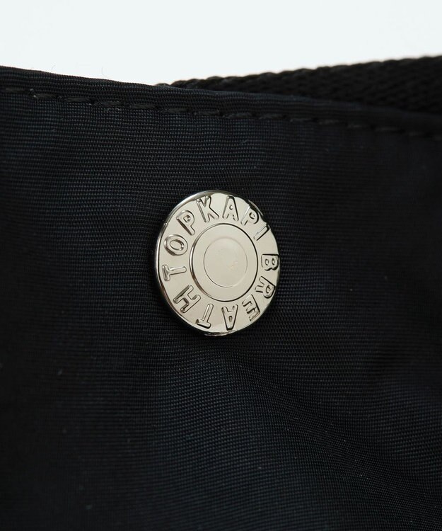 TOPKAPI 【Breath TOPKAPI】MORPH モーフ リンクルナイロン トートバッグ チャーム付き　A4 / 超軽量 /撥水 ブラック