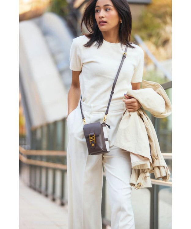 style code 【 500mlのペットボトル収納可能 】マルチボトルバッグ ブラウン