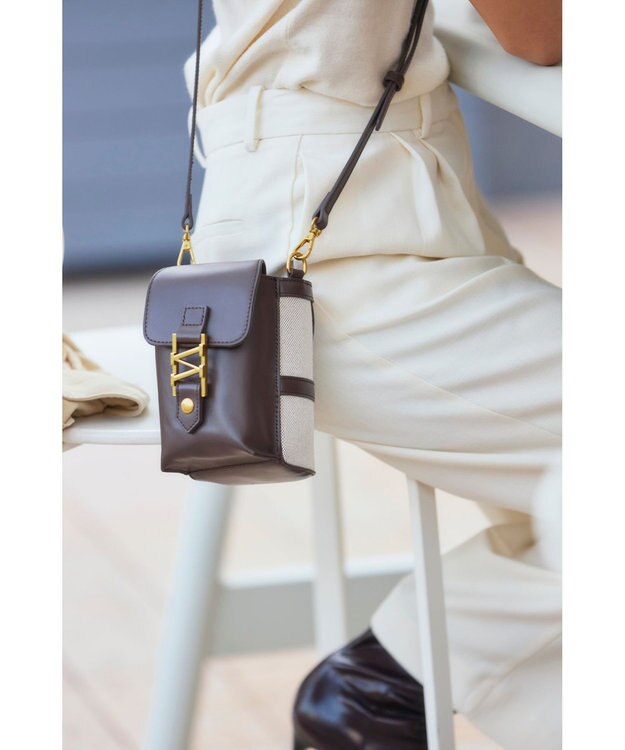style code 【 500mlのペットボトル収納可能 】マルチボトルバッグ ブラウン