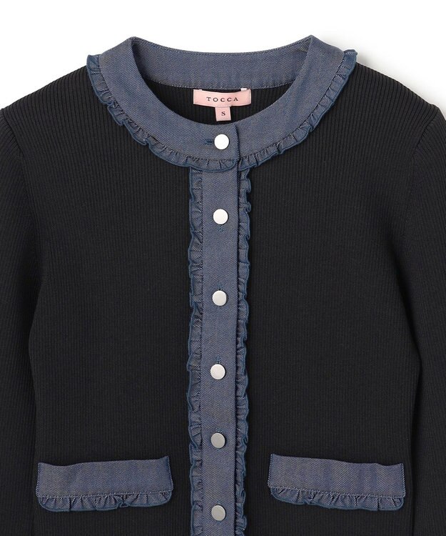 TOCCA 【chayさん着用】SWEET SPELL KNIT カーディガン ブラック系