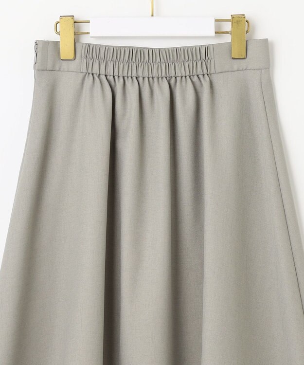 ANY SIS 【美人百花6月号掲載】スムージーポリエステル スカート ライトカーキ