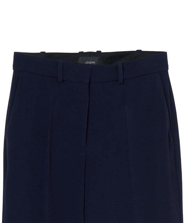 JOSEPH 【FOUNDATIONS】クレープストレッチ トラウザーズ Navy