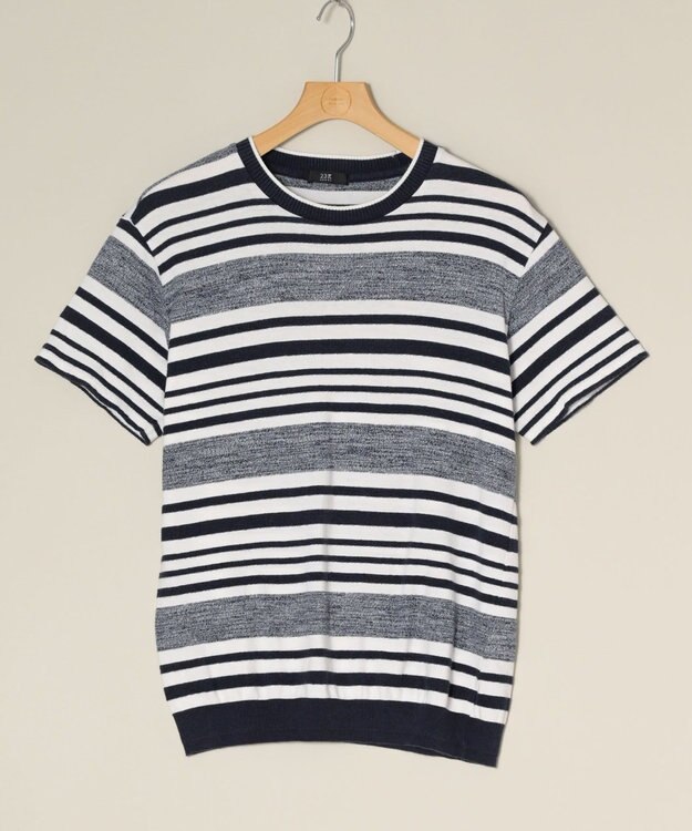 ONWARD Reuse Park メンズ商品【23区 HOMME】カットソー春夏 ネイビー
