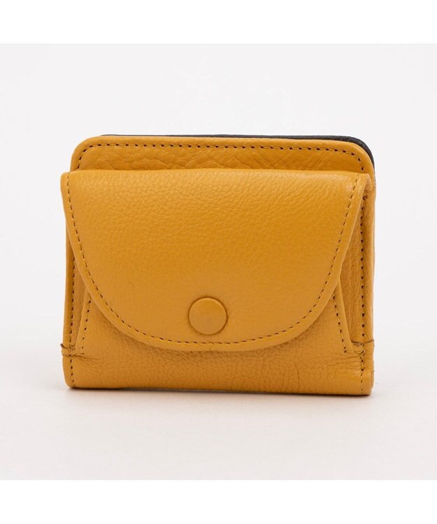 UNBILLION アトランタ ATLANTA / 牛革二つ折り財布 イエロー