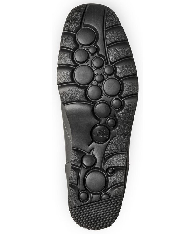 ASICS WALKING ペダラウォーキングシューズ 3E ヒール高3.5cm ガンメタル系