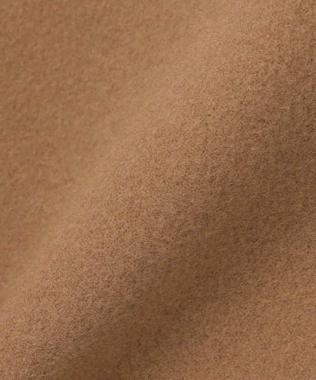 uncrave プルーフ メルトン ミニスカート（uncrave STANDARD） キャメル