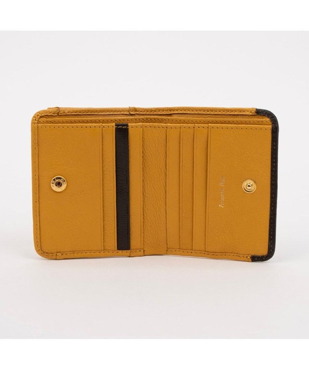 UNBILLION アトランタ ATLANTA / 牛革二つ折り財布 イエロー