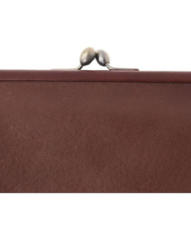 genten gソフト2 口金二つ折り長財布 ノウチャ