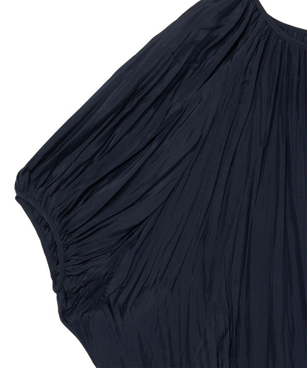 JOSEPH 【洗える】ハボタイ　ショートスリーブブラウス Navy