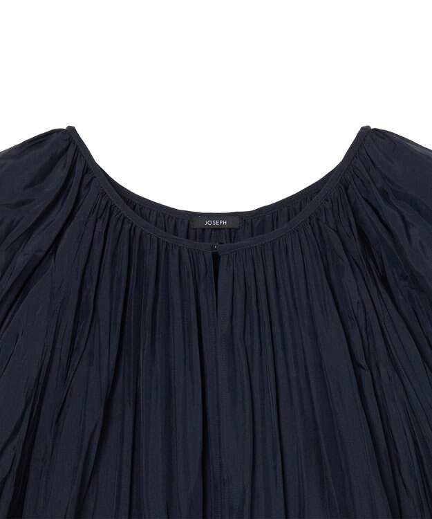 JOSEPH 【洗える】ハボタイ　ショートスリーブブラウス Navy
