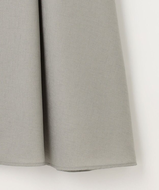 ANY SIS 【美人百花6月号掲載】スムージーポリエステル スカート ライトカーキ