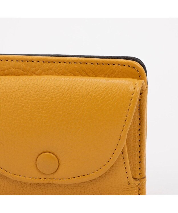 UNBILLION アトランタ ATLANTA / 牛革二つ折り財布 イエロー