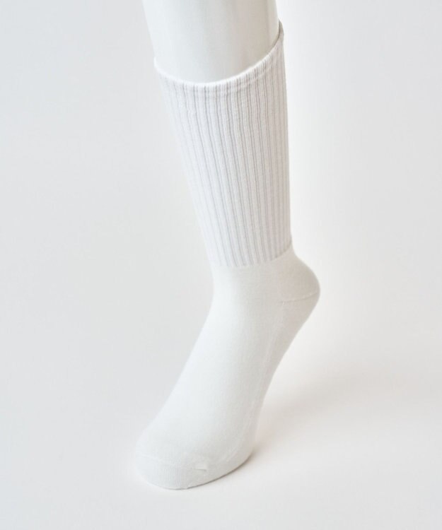 WEGO カラーパイルソックス（R） ホワイト