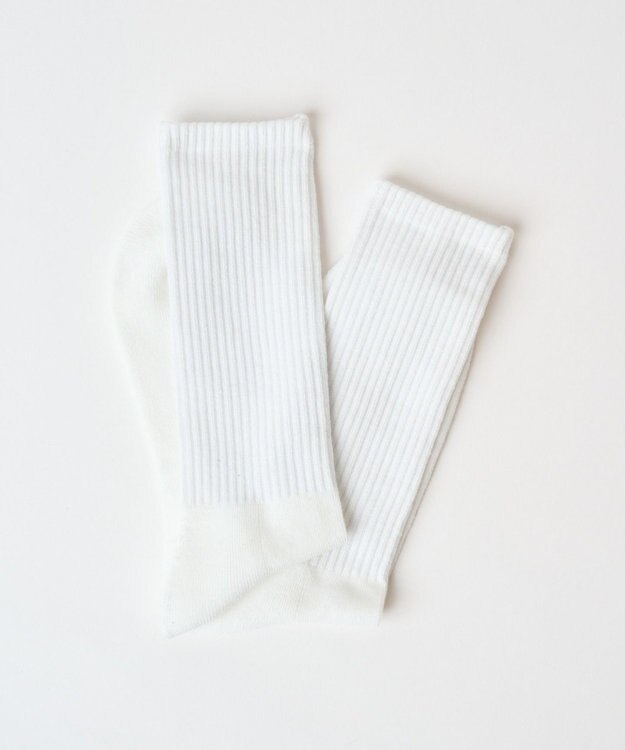 WEGO カラーパイルソックス（R） ホワイト