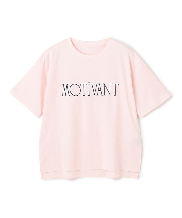 UNFILO BEAUTY FORM-Tコットン ロゴ半袖T [NEW]ピンク