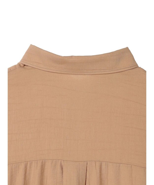 Green Parks ワッシャーシアーシャツ Beige