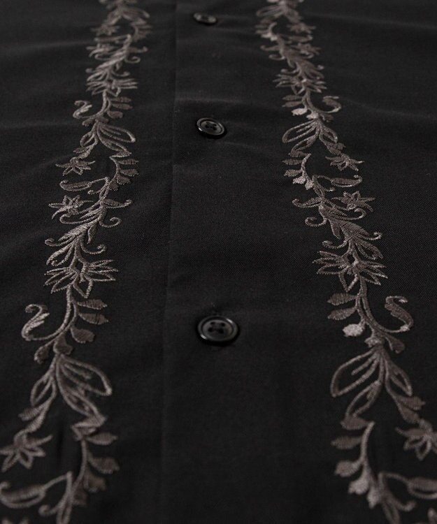 WEGO TRフラワーモチーフシャツ（S） 柄2