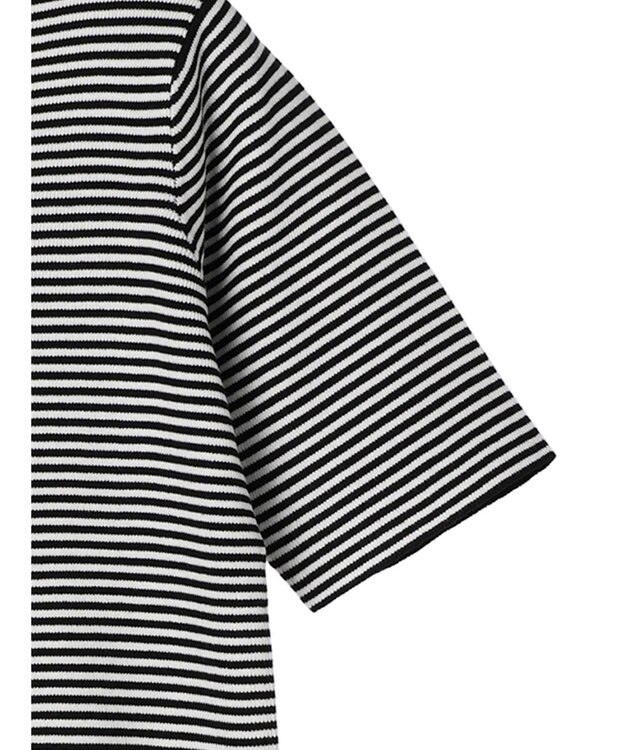 AMERICAN HOLIC ５分袖リブニットプルオーバー Border