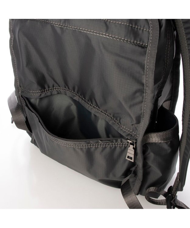 Y'SACCS 【Y’SACCS vous et】リップストップナイロンリュック グレー