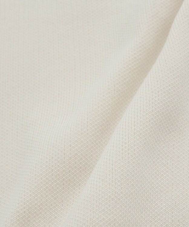 earth music&ecology フラワーモチーフニットカーディガン Ivory