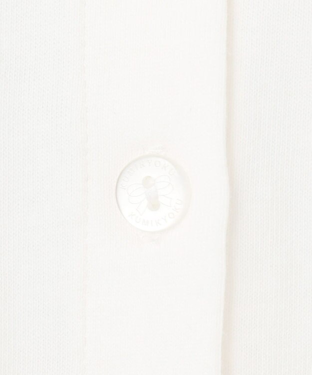 組曲 KIDS 【110-140㎝】プリーツカラー ブラウス オフホワイト系