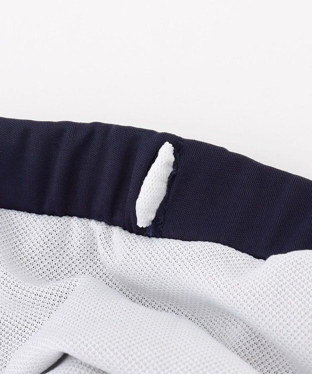 組曲 KIDS 【UVカット】【SS-Lサイズ】マリンストライプ スイムウェア(セパレート) コーラル