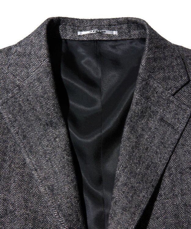J.PRESS MEN 【J.PRESS ORIGINALS】WOOL/INEN TWEED 3B AUTHENTIC JACKET グレー系1